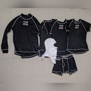 CarbonX & Sparco Fire-resistant racing undergarments